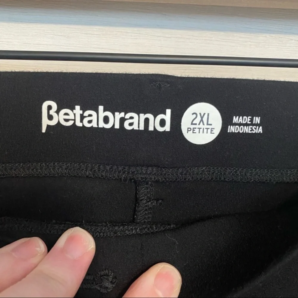 Betabrand plus size petite Dress Pant Yoga Pants 2XLP